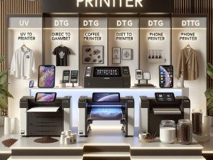 Guía definitiva de impresoras UV, DTG, de café, DTF y de fundas para teléfono