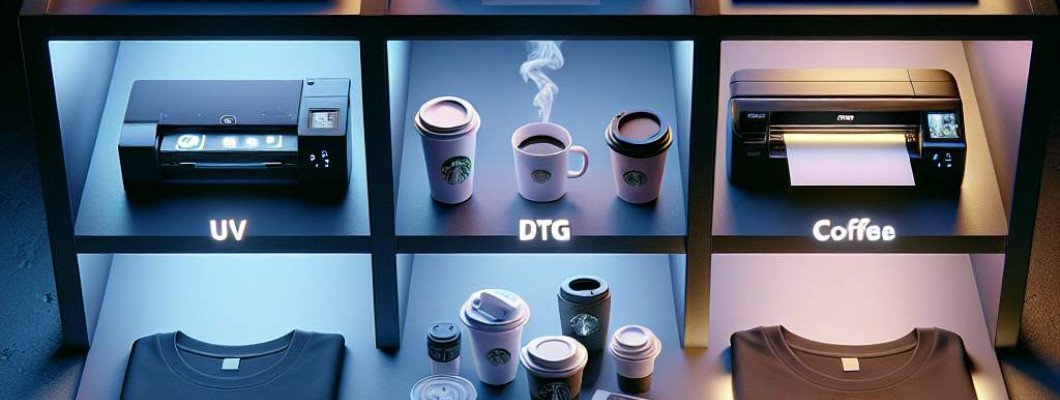Ultimate Guide to UV, DTG, Coffee, DTF, and Phone Case Printers