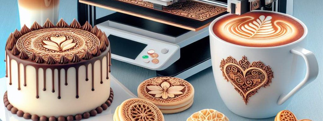 Festivals featuring coffee printer booths for unique drink customization