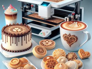 Festivals featuring coffee printer booths for unique drink customization