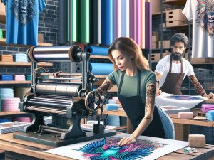 Verticals de decoração residencial usando tecnologia DTG para personalizar almofadas, cortinas e têxteis