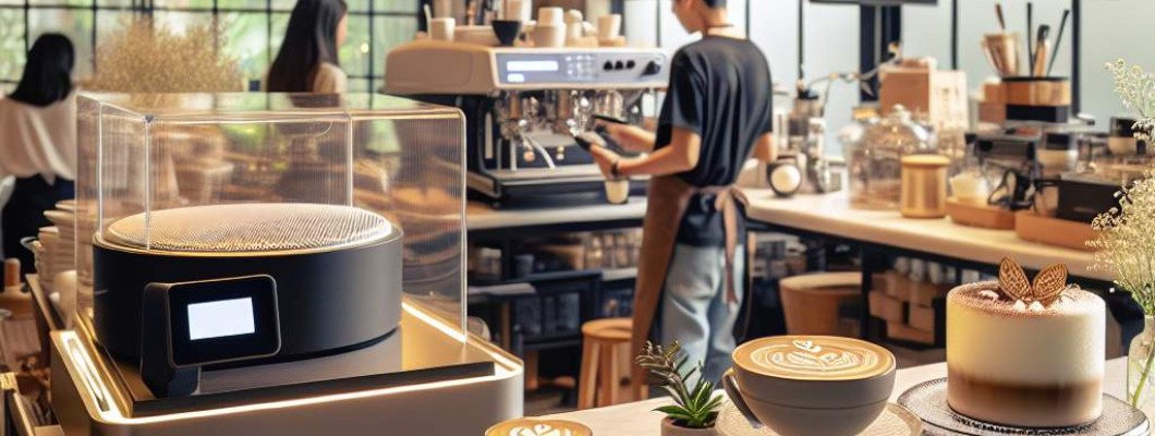 Food-to-tech convergence spotlighting coffee printers as dining innovation instruments