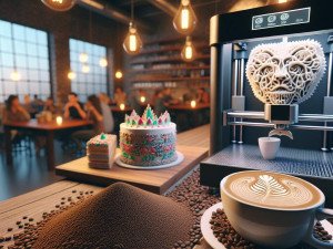 Festival organizers partnering with cafés to offer branded printed coffee memorabilia