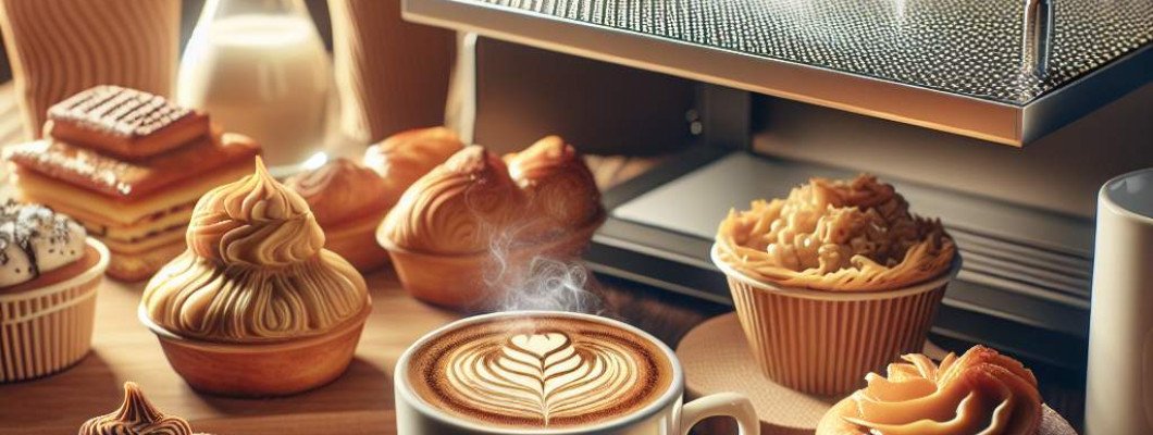 Charity events raising funds through printed coffee art sales