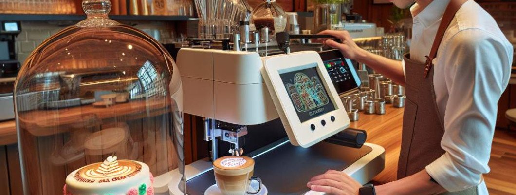 Custom printed lattes creating buzz at experiential retail pop-ups and showroom launches