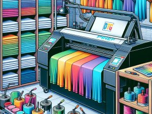 Tourism hubs selling location-themed DTG printed souvenirs to travelers