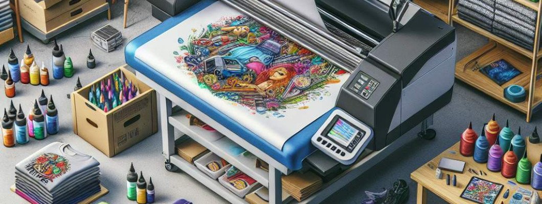 Gaming conventions selling DTG printed apparel featuring popular characters