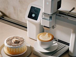 Le caffetterie franchise ottengono un vantaggio competitivo con sistemi di stampa automatica di latte art per la macchina da caffè