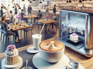 Esposizioni tecnologiche che mostrano innovazioni nella stampa di alimenti e bevande