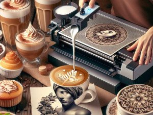 AI-powered cafés using coffee printers to personalize customer experiences