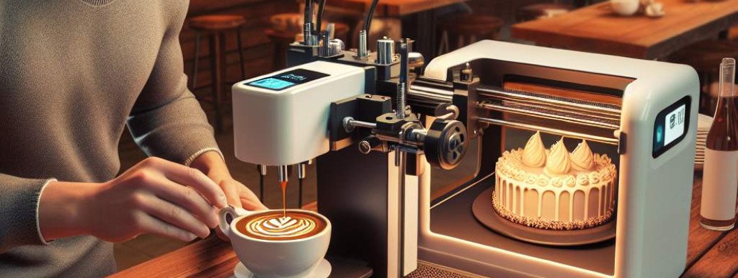 Corporate events serving custom coffee prints to impress clients and partners