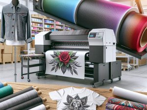 Corporate branding strategies expanding with T-SHIRT PRINTER based short-run merchandise programs