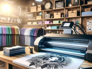 Music merch designers using DTG technology to drop limited tees with no inventory risk