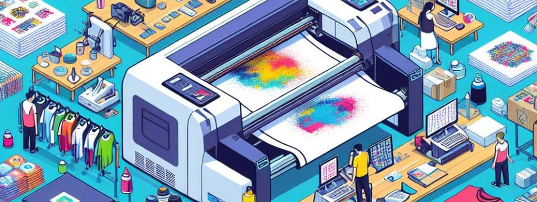 Sports organizations launching fan gear lines through instant DTG production methods