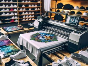 DTG printers allowing fashion students to prototype and test designs in real time