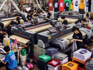 Streetwear micro-brands leveraging t-shirt printer flexibility to ride fast fashion cycles with minimal inventory