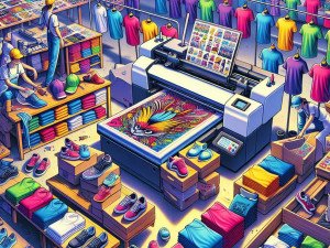 Print service providers expand offerings using dtg printer machines tailored for dark garments