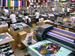 Marcas de comércio eletrônico crescem rapidamente usando tecnologia de impressora DTG para roupas sob demanda