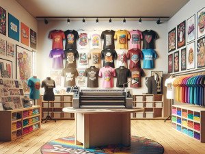 Global fashion week showcases live DTG printing for instant custom apparel creation