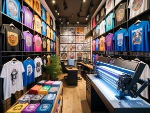 DIY entrepreneurs building niche apparel brands through DTG customization