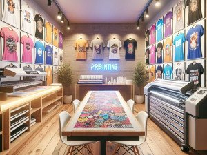 La industria de ropa bajo demanda en auge, con impresoras DTG liderando pedidos rápidos y personalizables