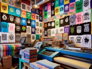 Custom apparel becoming a core offering in coworking spaces through shared DTG hubs