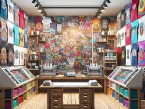 Dance competitions designing DTG printed costumes with intricate patterns