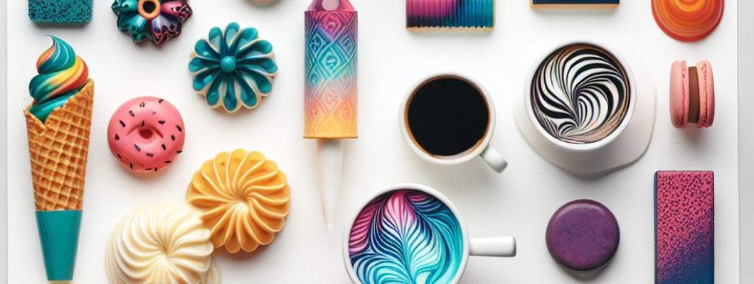 Music concerts creating limited-edition coffee art for backstage hospitality