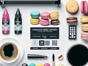 Holiday markets selling hot drinks with festive printed messages