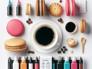 Navios de cruzeiro encantando passageiros com arte em café específica de cada destino diariamente