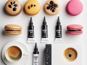 Pop-up cafés featuring interactive coffee printing for walk-in customers