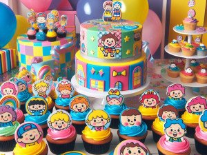 Political events using printed coffee designs to promote campaign branding