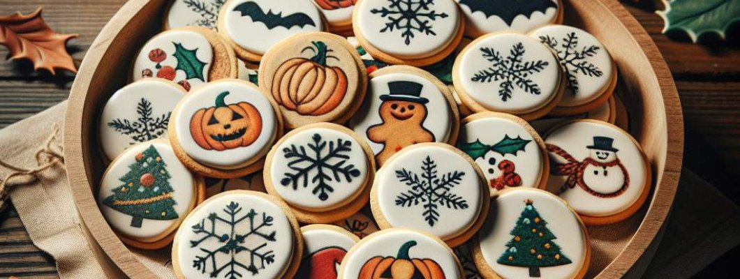 Restaurants offering dessert and coffee combos with matching printed designs