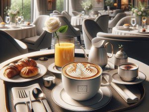 Specialty roasters using coffee printers for limited-edition packaging paired with latte designs