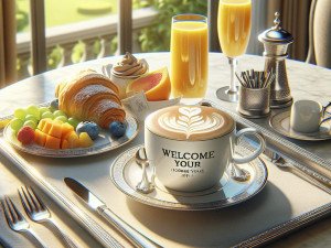 Pop-up café coffee printer machines boost creative marketing for small businesses