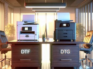 Decidiendo entre impresoras DTF y DTG: ¿Cuál es la adecuada para ti?