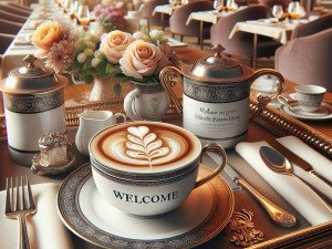 Coffee brands combating price volatility through branded printed lattes as value-add offerings