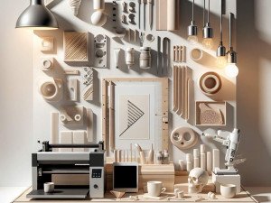 Smart home décor brands innovate using UV printer customization on acrylic panels