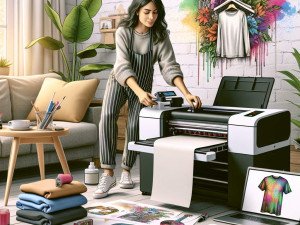 Lanza Tu Propia Marca de Camisetas desde Casa con una Impresora DTG
