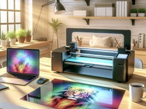 Behind the Scenes of UV Printing at International Gift and Promotional Trade Fairs