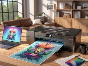 UV printer technology enabling high-resolution printing on metal, glass, wood and ceramic surfaces