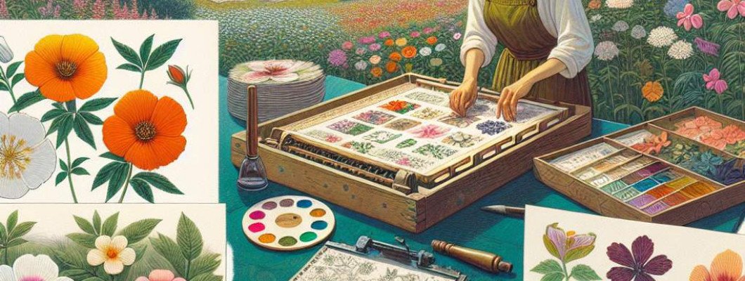 Turning Petals into Canvases: The Art of Flower Printing