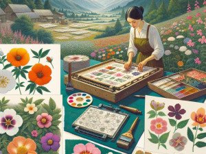 Turning Petals into Canvases: The Art of Flower Printing