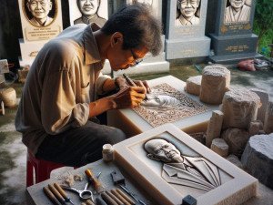 Preserving Memories: Printing Lasting Portraits on Headstones