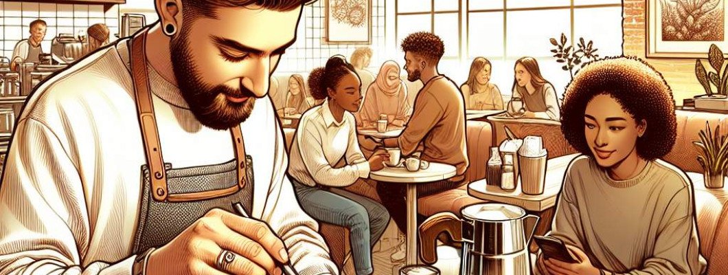 Smart Cafés Embrace Personalized Latte Art to Boost Social Media Buzz