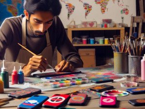 Why Artists Are Expanding into Custom Printed Phone Accessories