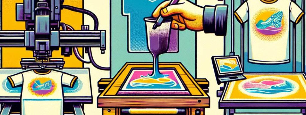 Comparing Methods: dtg vs screen printing vs sublimation printer for t-shirts