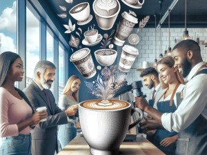 How Hospitality Venues Are Using Coffee Art Printer and Printed Coffee Cups for Customer Experience