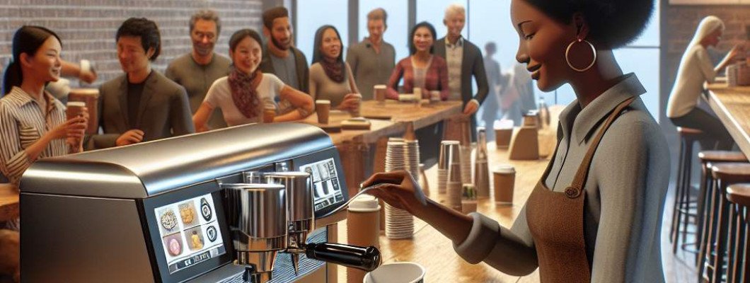 Exploring Opportunities with Evebot EB-Pro Metal Countertop Single Cup Coffee Printer and Printed Coffee Cups