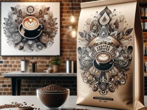 Perché sacchetti di caffè stampati su misura e stampe artistiche di caffè stanno aumentando la consapevolezza del marchio
